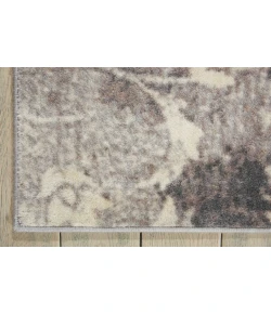 Nourison Home Utopia Ivory/Slate UTP10 5ft.3in. x 7ft.5in. Rect. Rug