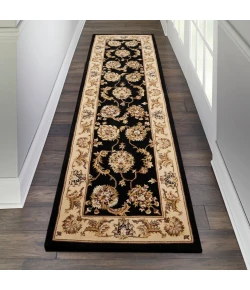 Nourison Home Nourison 2000 2022 Black 2 ft. 3 in. X 8 ft. Area Rug