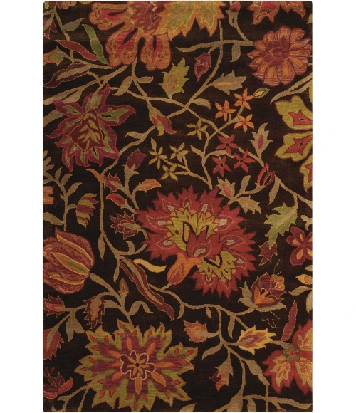 Nourison Home Jaipur Brown JA41 3ft.9in. x 5ft.9in. Rect. Rug