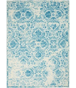 Nourison Home Jubilant JUB05 Blue 4 ft. X 6 ft. Area Rug