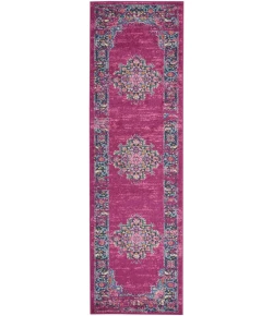 Nourison Home Passion PSN03 Fuchsia 2 ft. 2 in. X 7 ft. 6 in. Area Rug