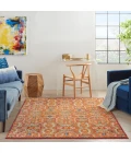 Nourison Allur Area Rug ALR05-Red Multicolor