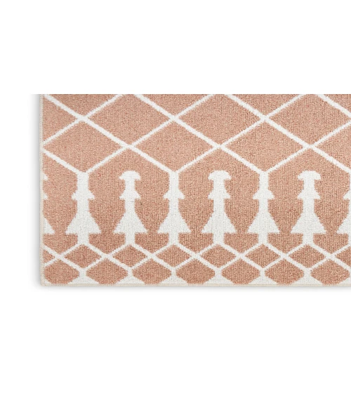 Nourison Astra Machine Washable Copper ASW10 5 ft. 3 in. X 7 ft. Rectangle Rug