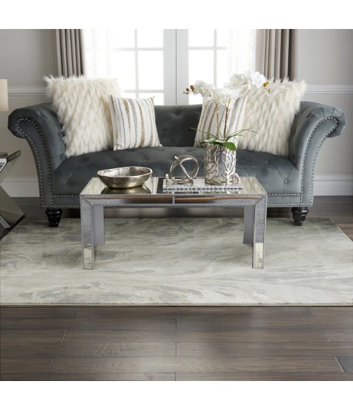 Inspire Me! Home Décor Elegance Area Rug FAR01-Grey
