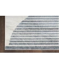 Nourison Astra Machine Washable Ivory Blue ASW03 2 ft. X 6 ft. Rectangle Rug