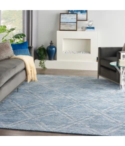 Nourison Home Venosa VSN01 Blue Ivory 8 ft. 3 in. X 11 ft. 6 in. Area Rug