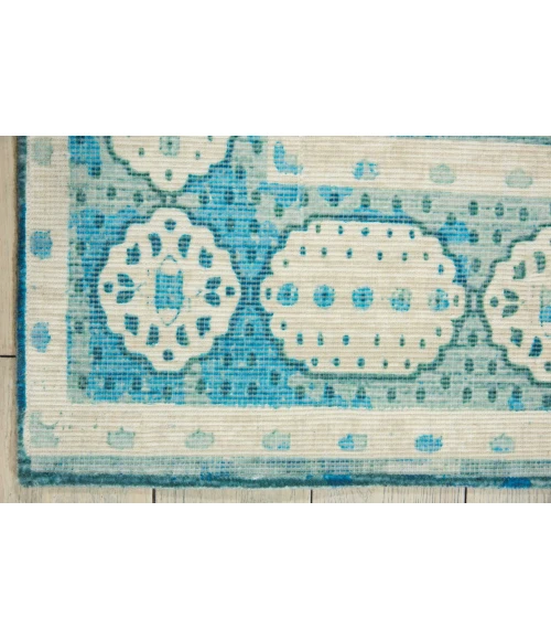 Nourison Home Madera Blue MAD03 5ft. x 7ft. Rect. Rug