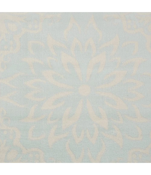 Nourison Jubilant Area Rug JUB06-Ivory/Light Blue
