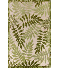 Nourison Home Aloha ALH18 Ivory Green 7 ft. 10 in. X 10 ft. 6 in. Area Rug