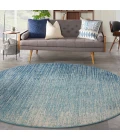Nourison Passion Area Rug PSN09-Navy/Light Blue