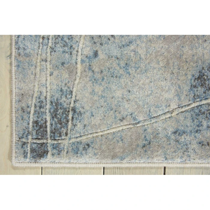 Nourison Somerset Runner Area Rug ST74-Silver/Blue