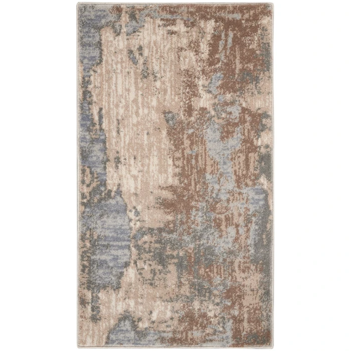 Kathy Ireland Moroccan Celebration Area Rug KI386-Grey/Beige