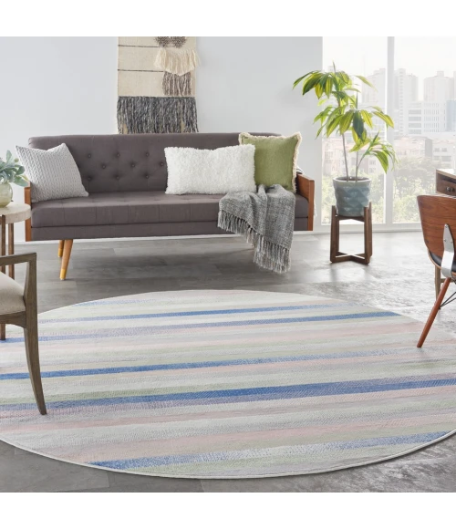 Nourison Whimsicle Area Rug WHS12-Ivory Multicolor