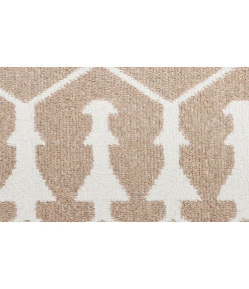 Nourison Astra Machine Washable Taupe ASW10 5 ft. 3 in. X 7 ft. Rectangle Rug