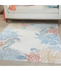 Nourison Seaside Area Rug SDS03 Ivory/Multi