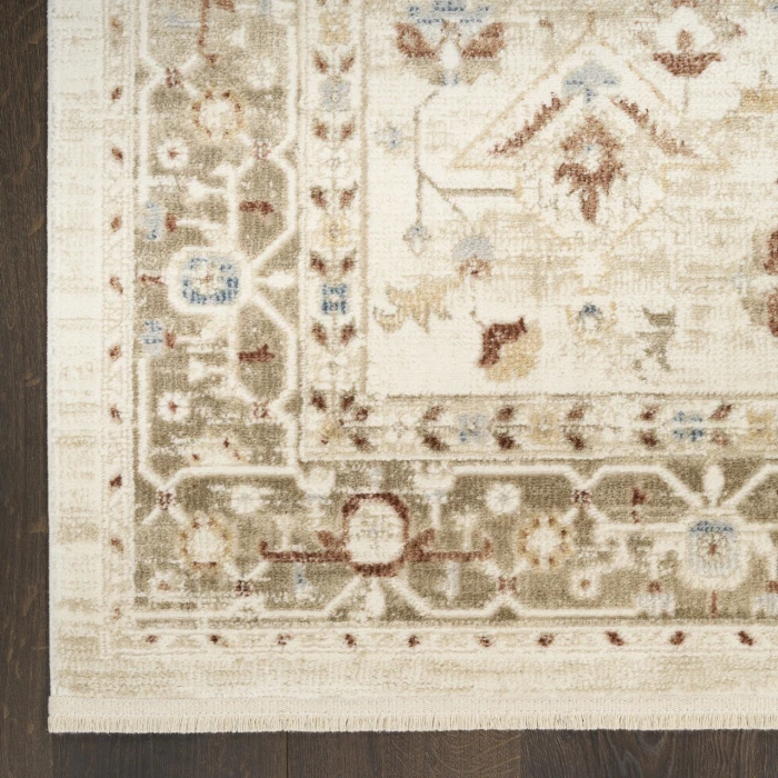 Nourison Home Pardis Cream / Ivory PRD02 5ft.3in. x 7ft. Rect. Rug