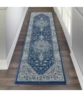 Nourison Tranquil Runner Area Rug TRA06-Ivory/Navy