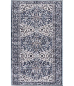 Nourison Home New Concept Washables SR104 Navy Ivory 2 ft. 2 in. X 12 ft. Area Rug