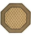 Nourison Home Vallencierre Beige VA26 5ft.6in. x Octagon Octagon Rug