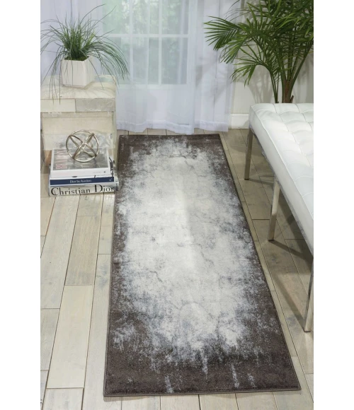 Nourison Maxell Runner Area Rug MAE01-Ivory/Grey
