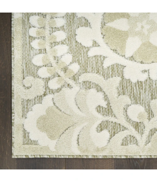 Nourison Aloha Ivory Sage ALH17 9 ft. X 12 ft. Rect. Rug