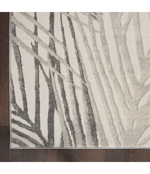 Nourison Rustic Textures Area Rug RUS17-Ivory/Grey