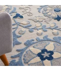 Nourison Aloha Area Rug ALH17 Blue/Grey 12' x 15'
