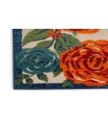 Nourison Aloha Ivory Multicolor ALH32 5 ft. 3 in. X 7 ft. 5 in. Rectangle Rug