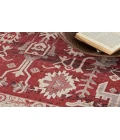Nourison Vintage Home Red VNH02 5 ft. X 7 ft. Rectangle Rug