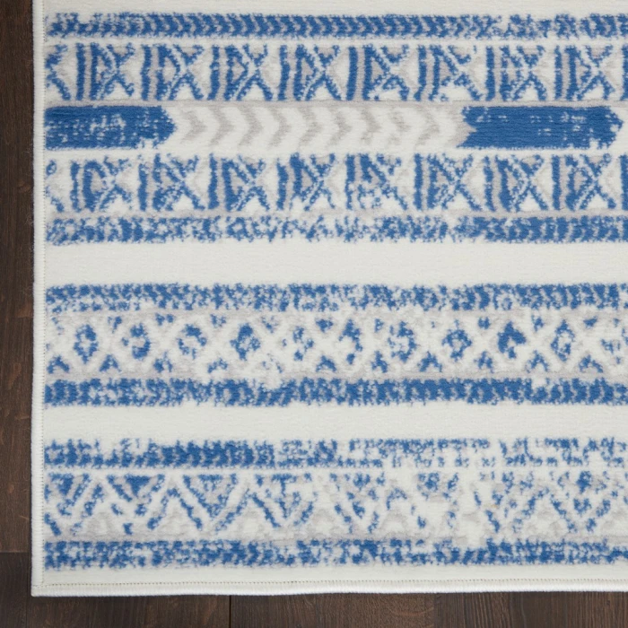 Nourison Whimsicle Area Rug WHS16-Ivory Blue
