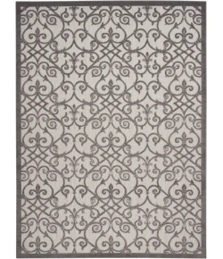 Nourison Home Aloha ALH21 Grey Charcoal 9 ft. 6 in. X 13 ft. Area Rug
