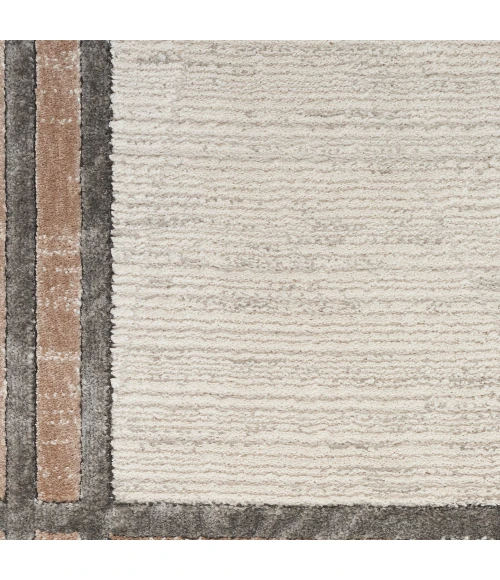 Nourison Desire Area Rug DSR01 Ivory/Silver