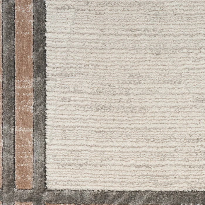Nourison Desire Area Rug DSR01 Ivory/Silver