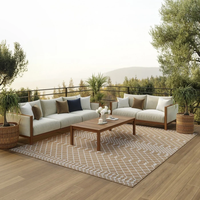 Nourison Positano Jute POS02 12ft. x 15ft. Rect. Rug