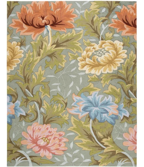 Nourison Home Fantasy Blue FA22 8ft. x 10ft.6in. Rect. Rug
