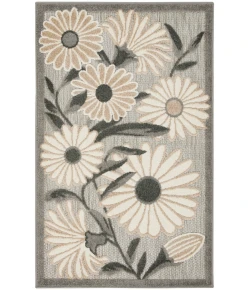 Nourison Home Aloha ALH33 Beige 2 ft. 8 in. X 4 ft. Area Rug