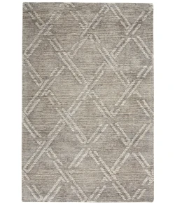 Nourison Home Venosa VSN01 Grey/Ivory 3 ft. 9 in. X 5 ft. 9 in. Area Rug