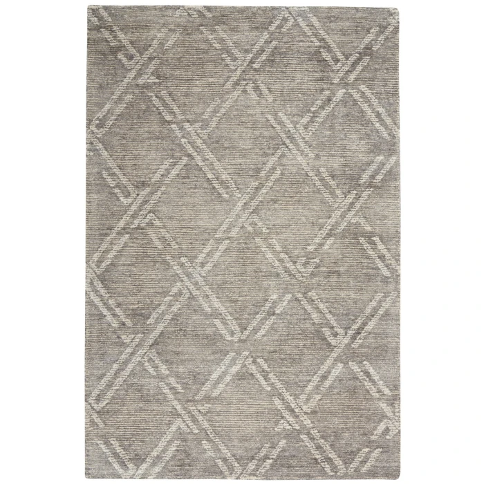 Nourison Venosa Area Rug VSN01-Grey/Ivory