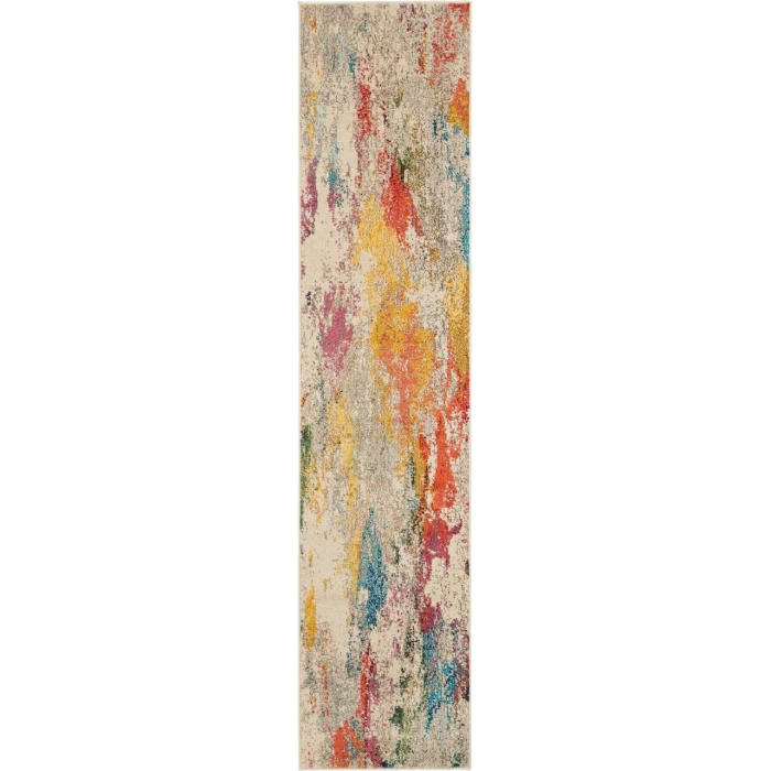 Nourison Celestial Area Rug CES12-Ivory/Multicolor