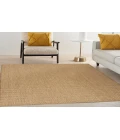 Nourison Courtyard Jute COU01 6 ft. X 9 ft. Rectangle Rug