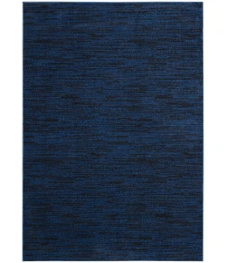 Nourison Home Nourison Essentials NRE01 Midnight Blue 6 ft. X 9 ft. Area Rug