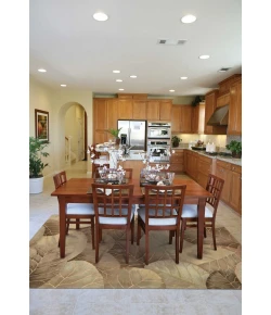 Nourison Home Tropics TS12 Brown Green 3 ft. 6 in. X 5 ft. 6 in. Area Rug