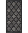 Nourison Easy Care Area Rug NES01 Charcoal/Black