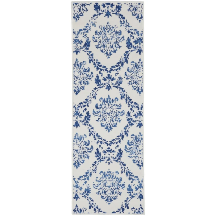 Nourison Whimsicle Area Rug WHS01-Ivory Navy
