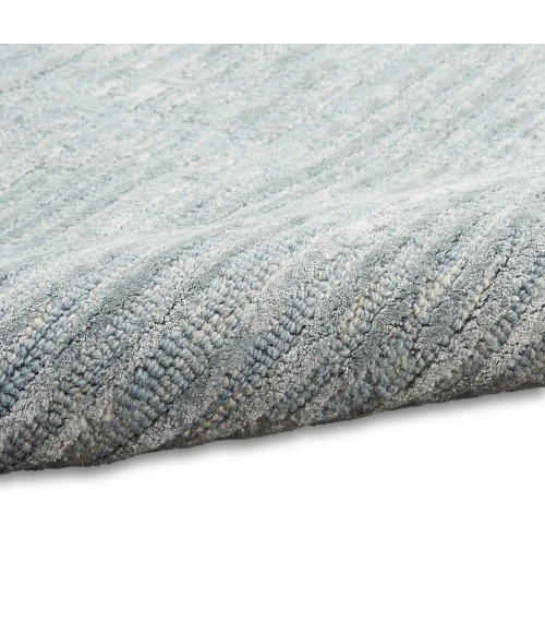 Calvin Klein Linear Area Rug LNR01 Light Blue