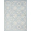 Nourison Home Jubilant JUB06 Ivory Light Blue 4 ft. X 6 ft. Area Rug