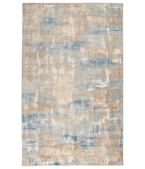 Calvin Klein CK950 Rush Blue Beige CK951 9 ft. X 12 ft. Rectangle Rug
