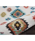 Nourison South Western White NAV07 2ft.2in. x 7ft.9in. Rect. Rug