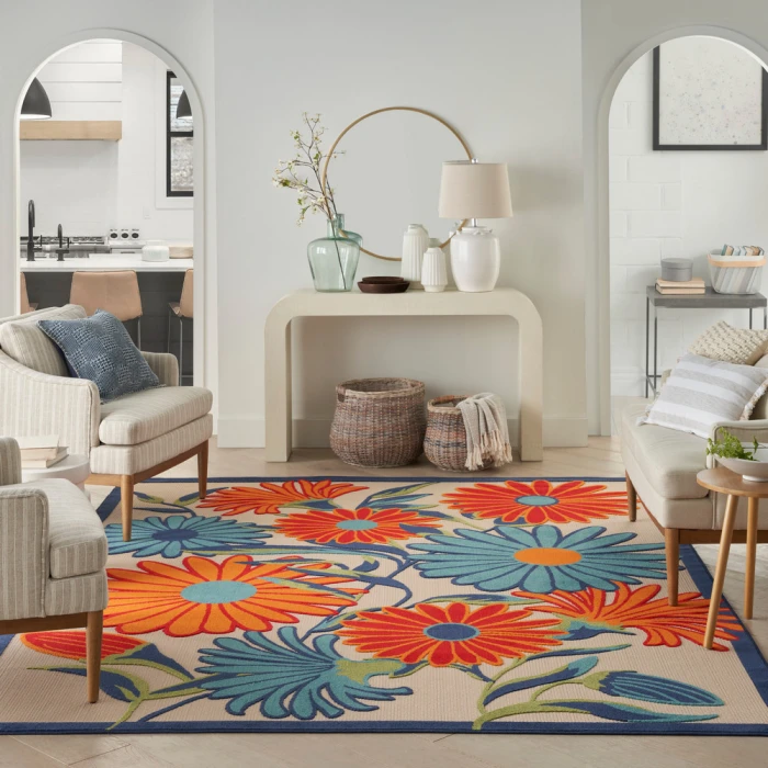 Nourison Aloha Area Rug ALH33 Multicolor