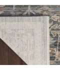 Nourison Lynx Navy Multicolor LNX02 9 ft. X 11 ft. Rect. Rug